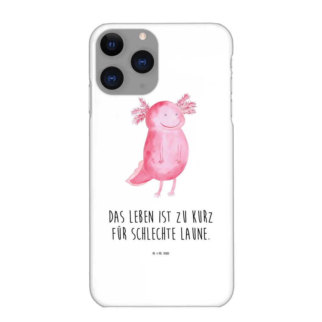 Handyhülle Axolotl Glücklich Hülle, Handy Case, Iphone X, Handy, Iphone 10, Cover, Handycover, Handyhülle, Molch, Axolotl, Lurch, Schwanzlurch, Lurche, Motivation, Axolot, Gute Laune