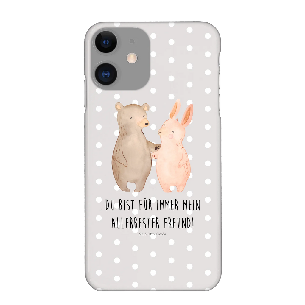 Handyhülle Bär und Hase Umarmen Hülle, Iphone X, Iphone 10, Handy Case, Handy, Handyhülle, Handycover, Cover, Ehefrau, Freundin, Liebe, Liebesgeschenk, Jahrestag, Hocheitstag, Verlobung, Freund, Heiratsantrag, Partner, Heiraten, Ehemann, Hase, Bärchen, Bester Freund, Best Friends, Bär, Freunde