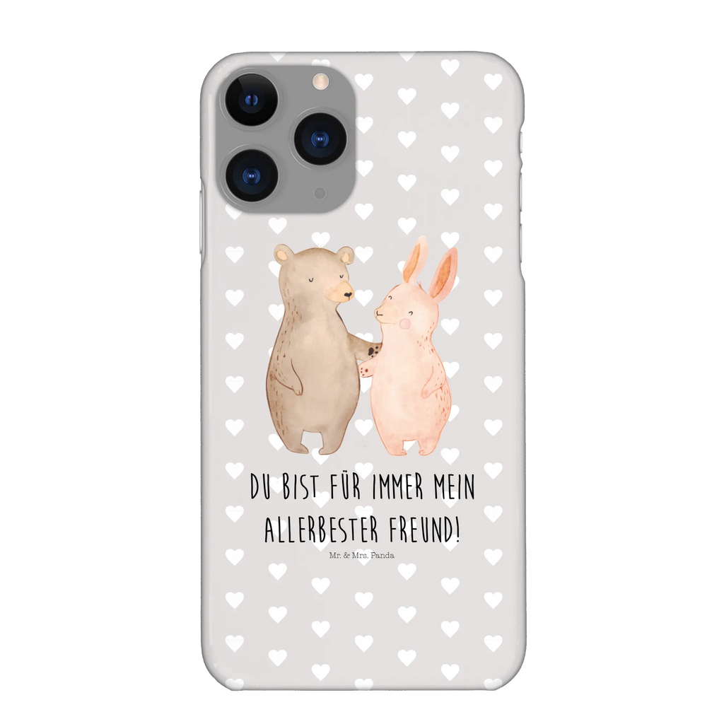 Handyhülle Bär und Hase Umarmen Hülle, Iphone X, Iphone 10, Handy Case, Handy, Handyhülle, Handycover, Cover, Ehefrau, Freundin, Liebe, Liebesgeschenk, Jahrestag, Hocheitstag, Verlobung, Freund, Heiratsantrag, Partner, Heiraten, Ehemann, Hase, Bärchen, Bester Freund, Best Friends, Bär, Freunde