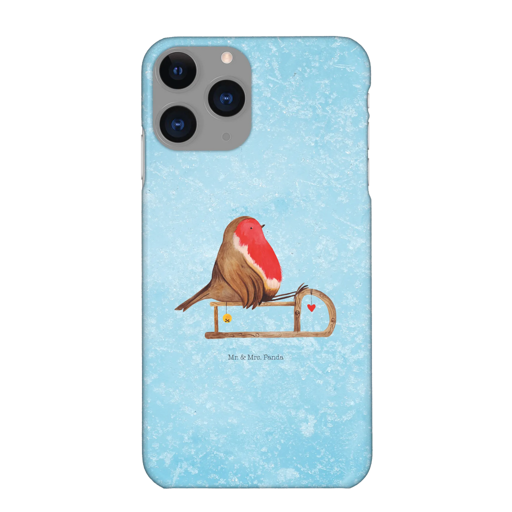 Phone case robin Sleds cover, mobile cover, Iphone 10, Iphone X, case, mobile phone, mobile phone case, Winter, Christmas, Christmas time, snow, bird, sleigh