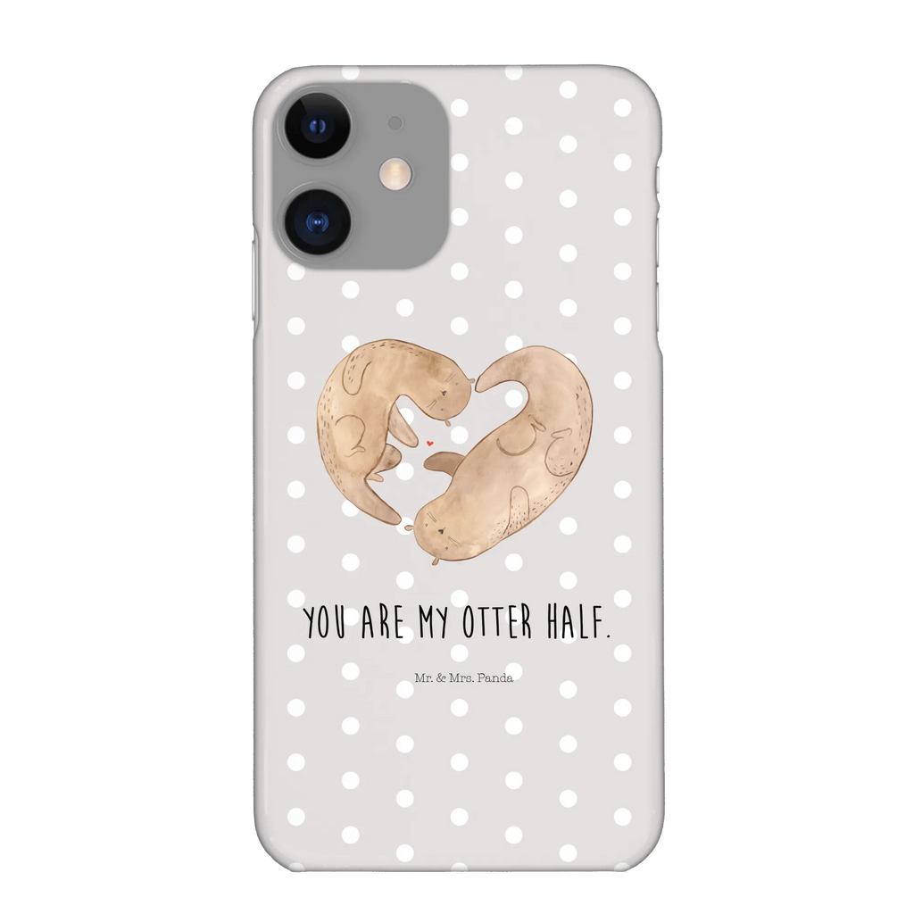 Handyhülle Otter Herz Hülle, Iphone 10, Handy Case, Cover, Handyhülle, Handycover, Iphone X, Handy, Otter, Seeotter, Fischotter, Hochzeitstag, Herz, Liebe, Jahrestag, Gemeinsames Leben, Liebesgeschenk, Verlobung, Liebesbeweis, Bessere Hälfte, Love You