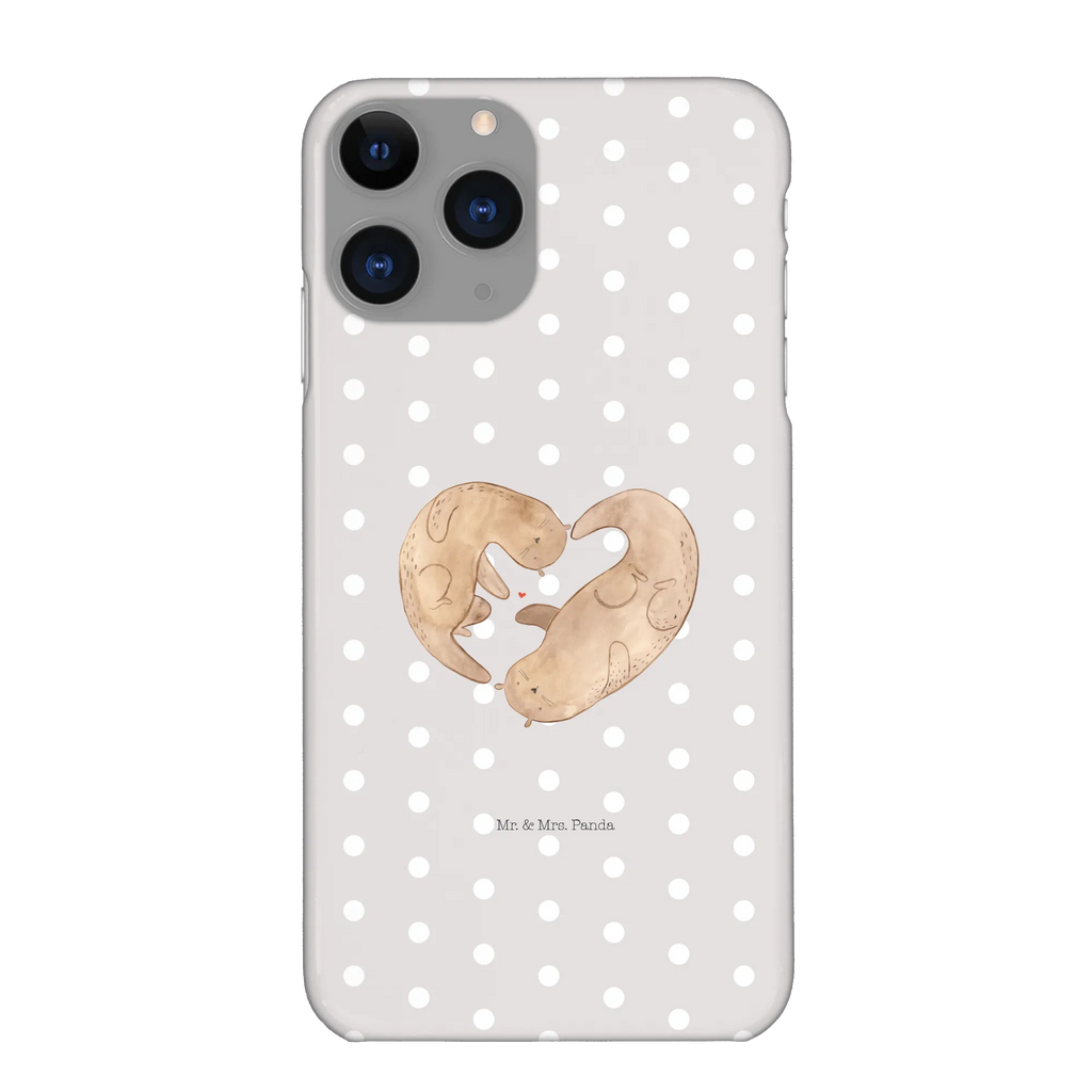 Handyhülle Otter Herz Hülle, Iphone 10, Handy Case, Cover, Handyhülle, Handycover, Iphone X, Handy, Otter, Seeotter, Fischotter, Hochzeitstag, Herz, Liebe, Jahrestag, Gemeinsames Leben, Liebesgeschenk, Verlobung, Liebesbeweis, Bessere Hälfte, Love You