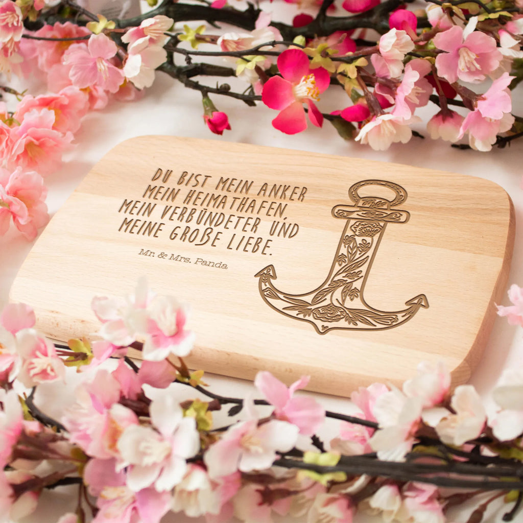 Serving board anchor Blue Board, breakfast board, cutting board, small animals, cute, funny, cute animal motives, hand drawn, small world, funny sayings, good mood, happy, gifts, gift ideas, special gifts, animal lover, card