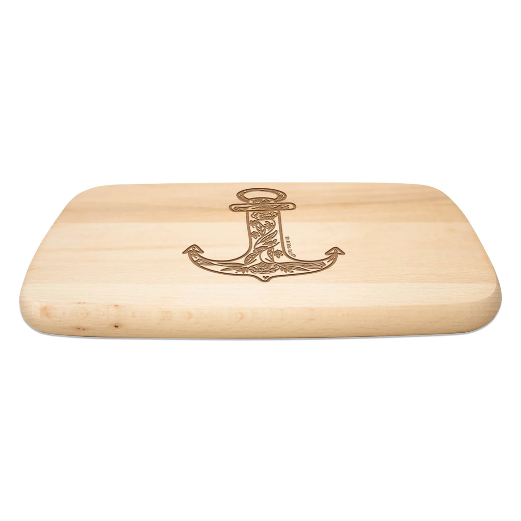 Serving board anchor Blue Board, breakfast board, cutting board, small animals, cute, funny, cute animal motives, hand drawn, small world, funny sayings, good mood, happy, gifts, gift ideas, special gifts, animal lover, card