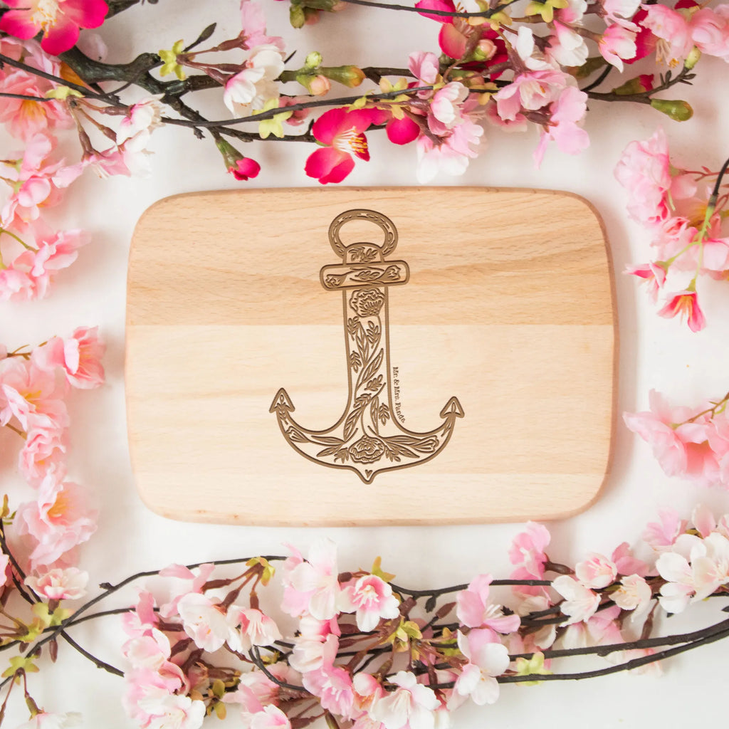 Serving board anchor Blue Board, breakfast board, cutting board, small animals, cute, funny, cute animal motives, hand drawn, small world, funny sayings, good mood, happy, gifts, gift ideas, special gifts, animal lover, card