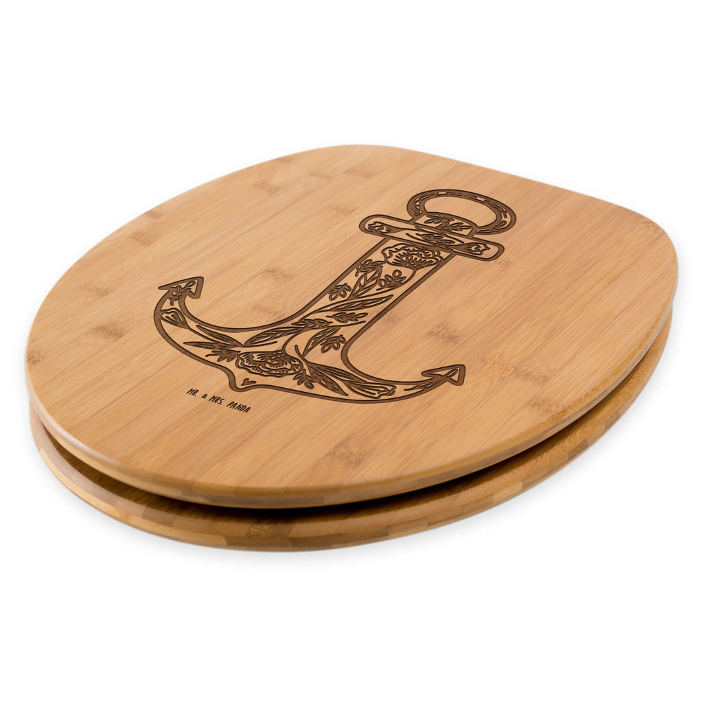 Toilet seat anchor Blue engraving, wood, seat, bamboo, toilet, furniture, toilet cover, toilet seat, gift, bathroom, toilet lid, bath, nature, small animals, cute, funny, cute animal motives, hand drawn, small world, funny sayings, good mood, happy, gifts, gift ideas, special gifts, animal lover, card