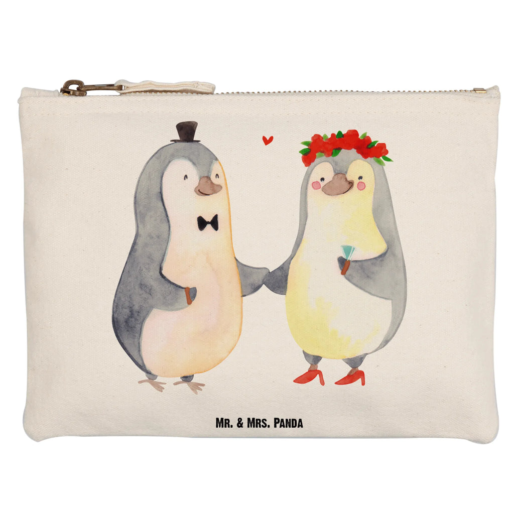 Make-up bag Penguins getting married Waschbeutel, Stiftemäppchen, Waschtasche, aufbewahrungstasche, Kosmetikbeutel, Schminkbeutel, Schlampermäppchen, kosmetiktäschchen, Mäppchen, Kulturtasche, Kosmetiktasche, pencil case, pinsel tasche, toiletry bag, Kulturbeutel, Federmappe, Schminktäschchen, Etui, beauty tasche, beauty case, Schminktasche, aufbewahrungsbeutel, utensilientasche, Freundin, Liebe, Ehefrau, Ehemann, Partner, Verlobung, Freund, Jahrestag, Hocheitstag, Heiratsantrag, Liebesgeschenk, Heiraten