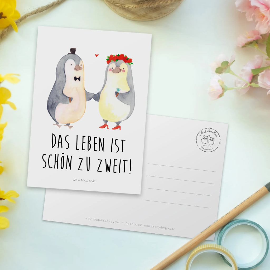 Pocztówka Ślub pingwinów Karte, Geschenkkarte, Postkarte, Ansichtskarten, Dankeskarte, Einladungskarten Geburtstag, Grußkarte, Einladung Geburtstag, Geburtstagskarte, Ansichtskarte, Einladung, Einladungskarte, Liebe, Partner, Freund, Freundin, Ehemann, Ehefrau, Heiraten, Verlobung, Heiratsantrag, Liebesgeschenk, Jahrestag, Hocheitstag