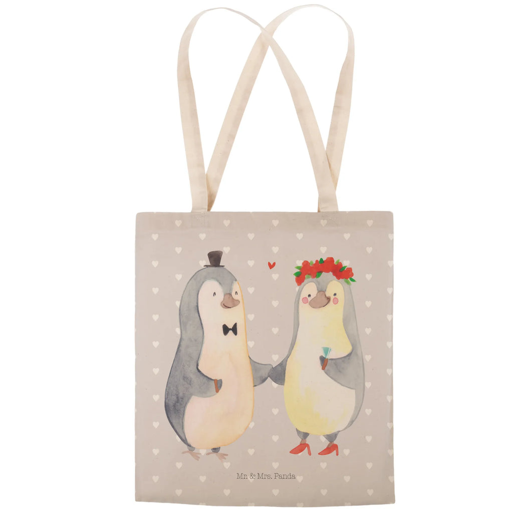 Einkaufstasche Pinguin Heirat Schultertasche, Stofftaschen, Stoffeinkaufstaschen, Einkaufstasche, Stofftragetasche, shopping bag, Tüte, Stofftasche, Tragetaschen, taschen shopper, Umhängetasche, Einkaufsbeutel, Einkaufstaschen, Beutel, Alltagstasche, Beutel Tasche, Freizeittasche, stoffshopper, markttasche, Strandtasche, cityshopper, Shopper, Stoffbeutel, Freundin, Freund, Liebe, Liebesgeschenk, Jahrestag, Verlobung, Partner, Ehemann, Ehefrau, Heiraten, Heiratsantrag, Hocheitstag