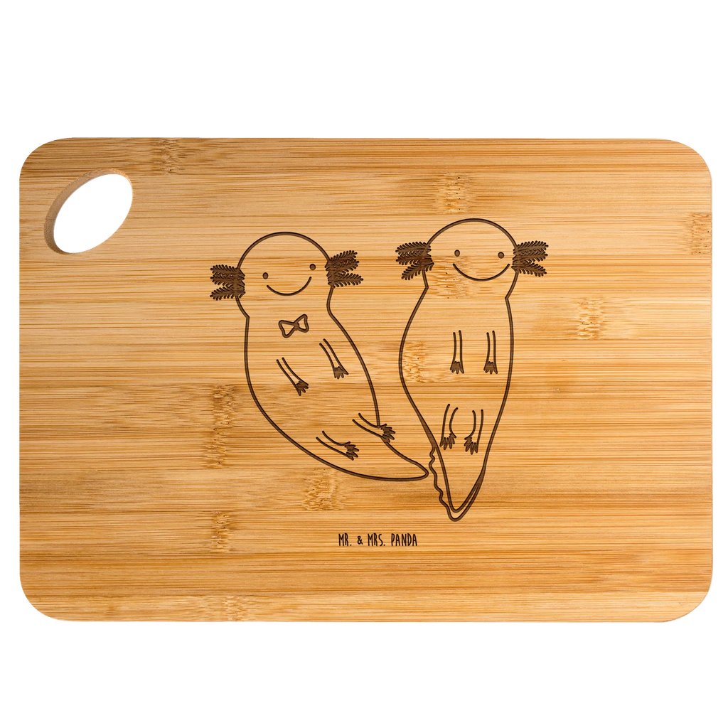 Bambus - deska do krojenia Axolotl Przyjaciółka Axolotl, Molch