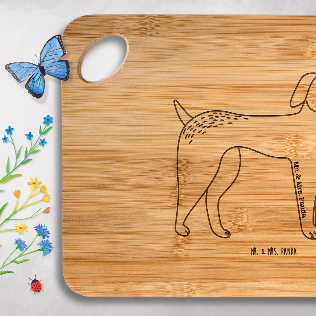 Bambus - deska do krojenia pies Dog niemiecki Pies, motyw psa, zwierzę domowe, rasa psa, miłośnik zwierząt, właściciel psa, powiedzenia