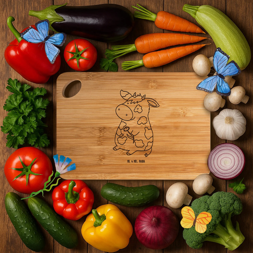 Bamboo chopping board Cow nature, engraving, kitchen board, carving board, slices, cutting board, breakfast, robust, dulcimer, solid, cutting block, kitchen, bamboo, wood, breakfast board, board, farm, farm animals, animals, magic, dairy cow, yard, nonsense, cow, motivtion, milk, cows, saying, dreams