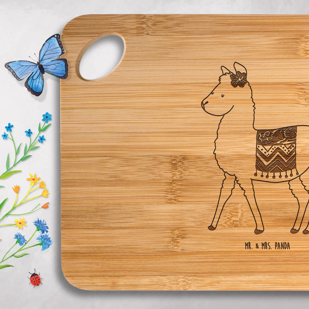 Bamboo chopping board alpaca Proud cutting block, carving board, breakfast, nature, slices, cutting board, solid, engraving, robust, bamboo, dulcimer, wood, board, kitchen, breakfast board, kitchen board, alpaca, llama, pako, camel, Peru, animal, favourite animal