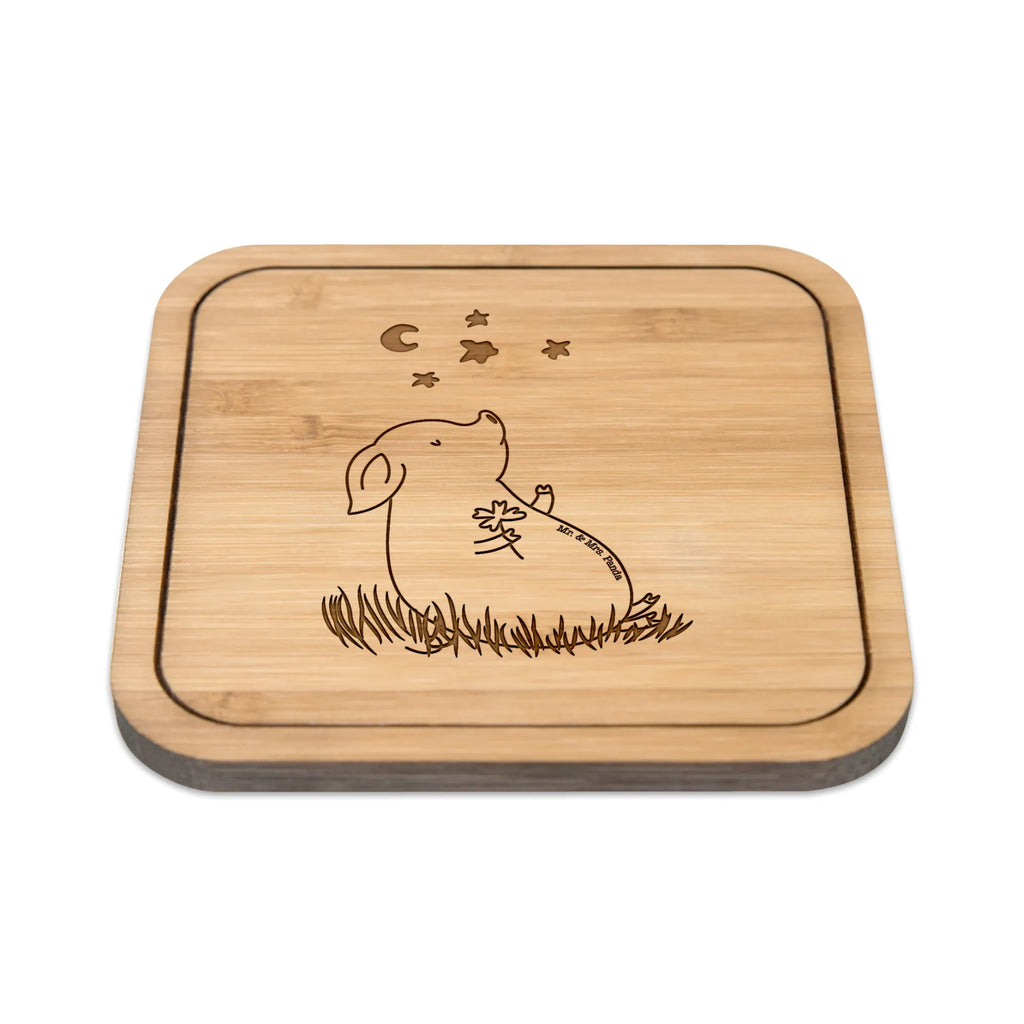 Square coaster Pig Luck set, wood, gift, glass, breakfast, square, coasters, gifts, presents, giveaways, glass coasters, glasses, party, small animals, cute, funny, cute animal motives, hand drawn, small world, funny sayings, good mood, happy, gift ideas, special gifts, animal lover, card, stars, Lucky bastard. Luck, dreams, goals, asterisks, piglet, pig, motivation, lucky charm