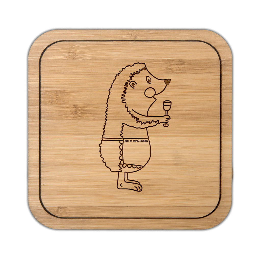 Square coaster Hedgehog wine breakfast, presents, coasters, glasses, party, giveaways, square, wood, set, gifts, glass coasters, gift, glass, small animals, cute, funny, cute animal motives, hand drawn, small world, funny sayings, good mood, happy, gift ideas, special gifts, animal lover, card, wine glass, wine saying, red wine, gift wine lover, drinking wine, white wine, gift wine drinker, wine decoration, hedgehog