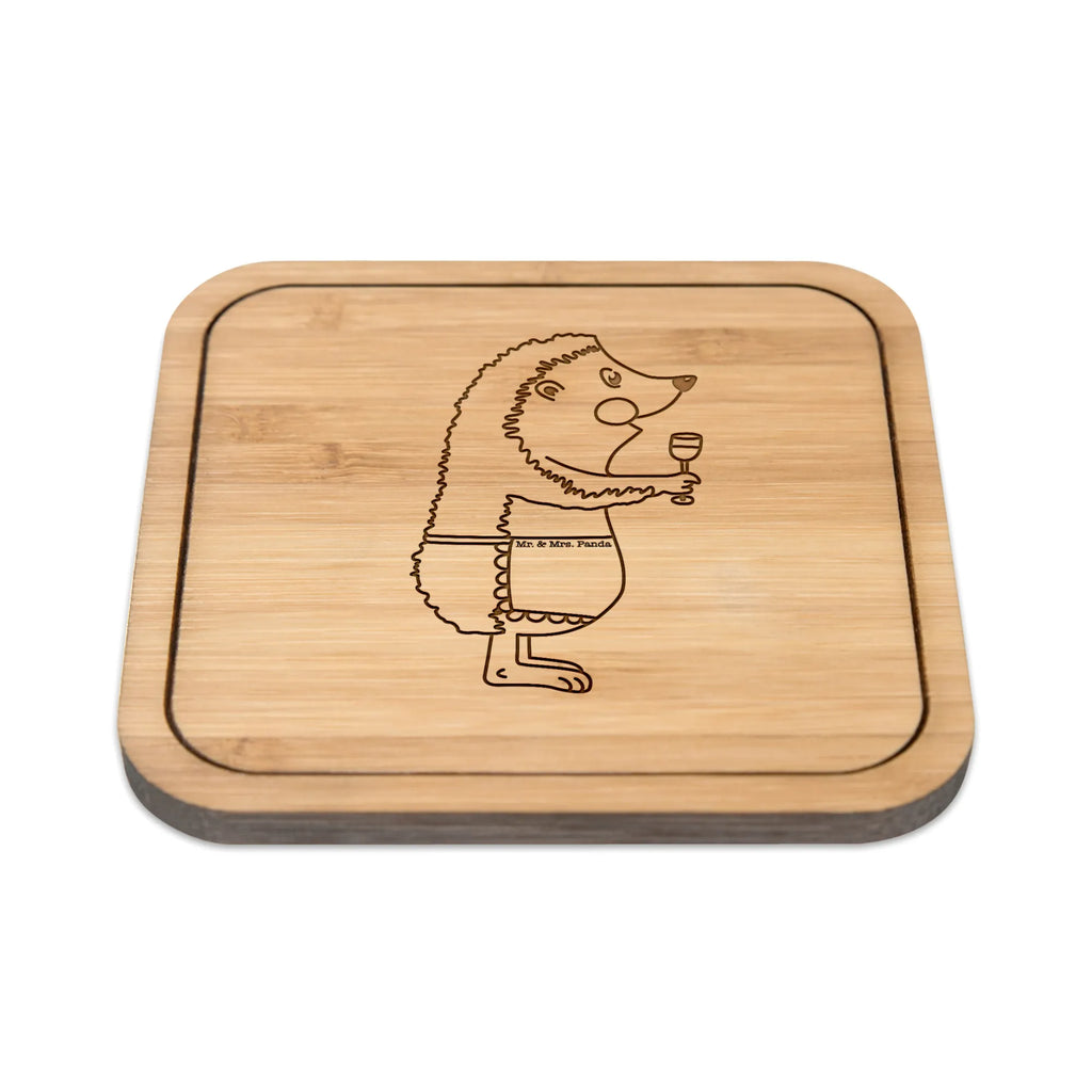 Square coaster Hedgehog wine breakfast, presents, coasters, glasses, party, giveaways, square, wood, set, gifts, glass coasters, gift, glass, small animals, cute, funny, cute animal motives, hand drawn, small world, funny sayings, good mood, happy, gift ideas, special gifts, animal lover, card, wine glass, wine saying, red wine, gift wine lover, drinking wine, white wine, gift wine drinker, wine decoration, hedgehog