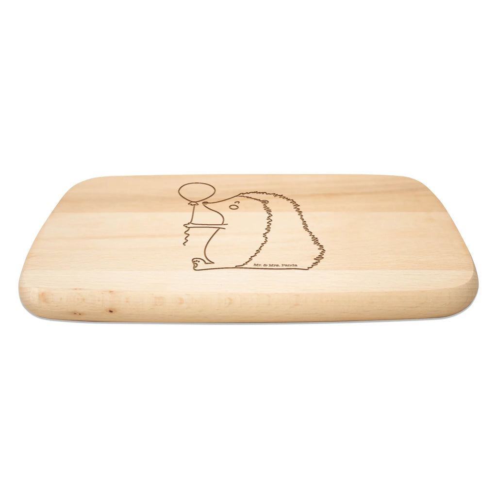 Serving board Hedgehog balloon cutting board, Board, breakfast board, small animals, cute, funny, cute animal motives, hand drawn, small world, funny sayings, good mood, happy, gifts, gift ideas, special gifts, animal lover, card, Birthday Child, Balloon, hedgehog, Happy Birthday, Birthday