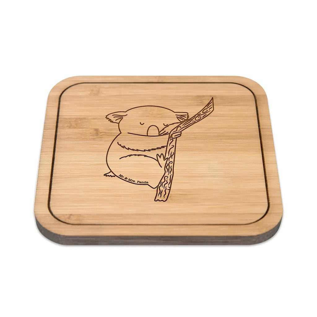 Square coaster koala giveaways, wood, glass coasters, coasters, square, set, party, gift, gifts, glass, glasses, presents, breakfast, small animals, cute, funny, cute animal motives, hand drawn, small world, funny sayings, good mood, happy, gift ideas, special gifts, animal lover, card, sleeping, bear, koala bear, Koala, dream, dreamland, bedroom
