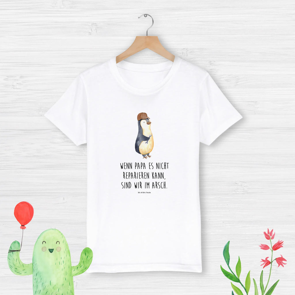 Organic Kids T-Shirt If Daddy can't fix it, we're screwed. Kinder T-Shirt Jungen, Kinder T-Shirt Mädchen, Kinder T-Shirt, Vatertag, Oma, Familie, Bruder, Schwester, Mama, Muttertag, Opa, Papa, Bester Papa Der Welt, Geschenk Papa, Vater