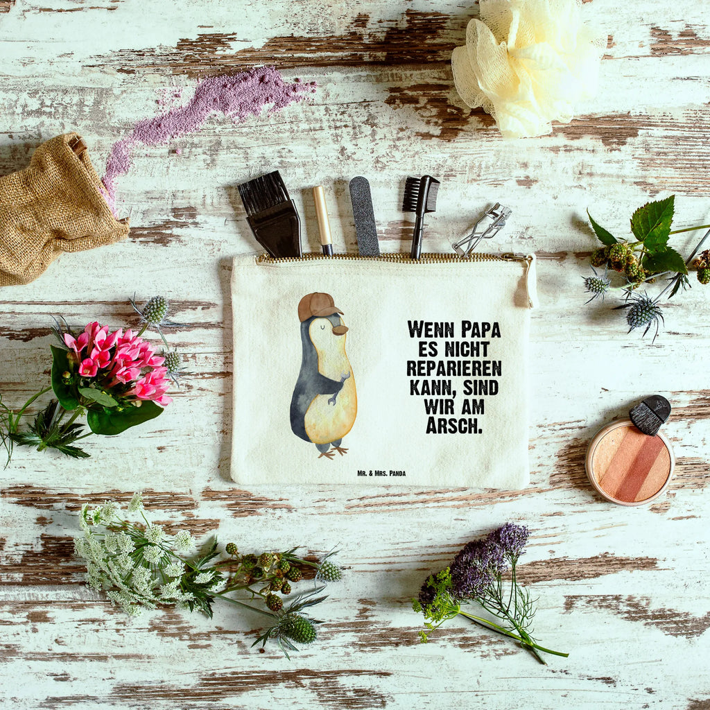 torebka na makijaż Jeśli tata tego nie naprawi, to jesteśmy w dupie Schminkbeutel, Waschbeutel, Kosmetiktasche, beauty tasche, aufbewahrungsbeutel, Waschtasche, Schlampermäppchen, Kulturtasche, pencil case, kosmetiktäschchen, pinsel tasche, Kosmetikbeutel, beauty case, Stiftemäppchen, Schminktasche, toiletry bag, Schminktäschchen, Federmappe, aufbewahrungstasche, Etui, Kulturbeutel, Mäppchen, utensilientasche, Opa, Familie, Schwester, Vatertag, Bruder, Muttertag, Mama, Papa, Oma, Bester Papa Der Welt, Vater, Geschenk Papa
