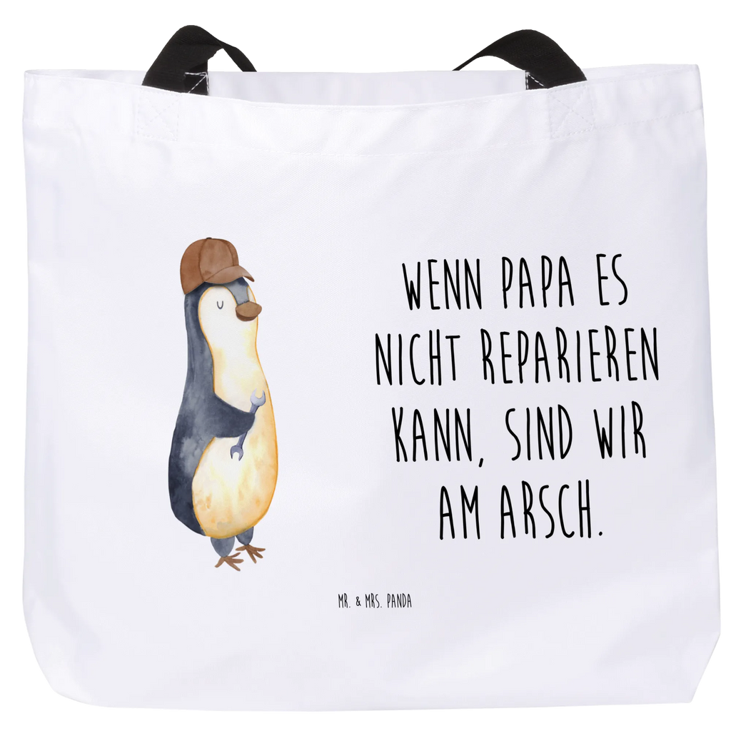 Shopper Wenn Papa es nicht reparieren kann, sind wir am Arsch Strandtasche, Alltagstasche, Schultertasche, Schulbeutel, Schultasche, XXL Tasche, Einkaufstasche, Einkaufsbeutel, Stofftasche, Tragebeutel, Beutel, Ausflug, Freizeittasche, XL, Tüte, Shopper, Muttertag, Vatertag, Mama, Papa, Oma, Opa, Familie, Schwester, Bruder, Bester Papa Der Welt, Vater, Geschenk Papa