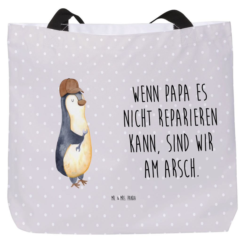 Shopper Wenn Papa es nicht reparieren kann, sind wir am Arsch Strandtasche, Alltagstasche, Schultertasche, Schulbeutel, Schultasche, XXL Tasche, Einkaufstasche, Einkaufsbeutel, Stofftasche, Tragebeutel, Beutel, Ausflug, Freizeittasche, XL, Tüte, Shopper, Muttertag, Vatertag, Mama, Papa, Oma, Opa, Familie, Schwester, Bruder, Bester Papa Der Welt, Vater, Geschenk Papa
