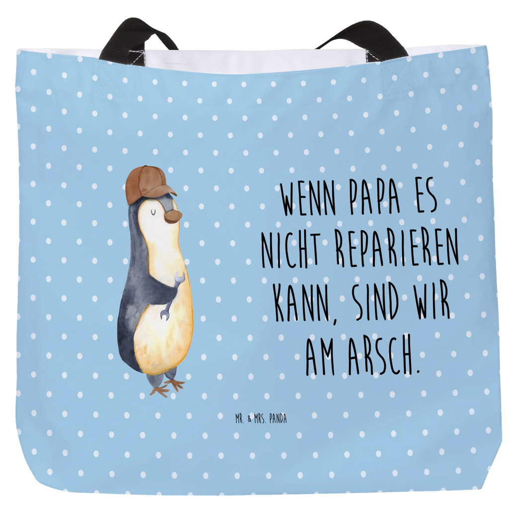 Shopper Wenn Papa es nicht reparieren kann, sind wir am Arsch Strandtasche, Alltagstasche, Schultertasche, Schulbeutel, Schultasche, XXL Tasche, Einkaufstasche, Einkaufsbeutel, Stofftasche, Tragebeutel, Beutel, Ausflug, Freizeittasche, XL, Tüte, Shopper, Muttertag, Vatertag, Mama, Papa, Oma, Opa, Familie, Schwester, Bruder, Bester Papa Der Welt, Vater, Geschenk Papa