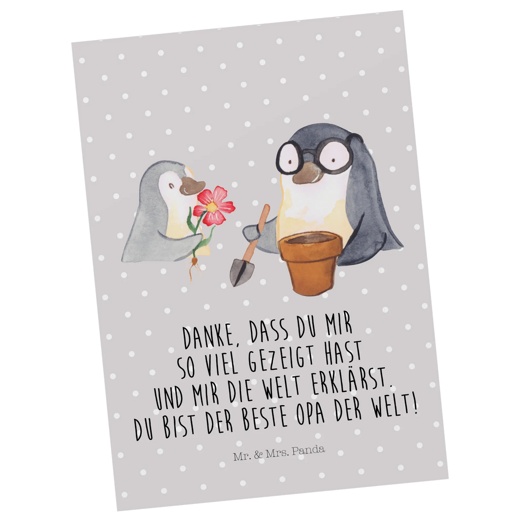 Postcard Penguin grandpa planting flowers Ansichtskarten, Einladung Geburtstag, Geburtstagskarte, Dankeskarte, Geschenkkarte, Ansichtskarte, Karte, Einladungskarte, Einladungskarten Geburtstag, Grußkarte, Postkarte, Einladung, Familie, Vatertag, Muttertag, Bruder, Schwester, Mama, Papa, Oma, Opa, Lieblingsopa, Opi, bester Opa, Großvater
