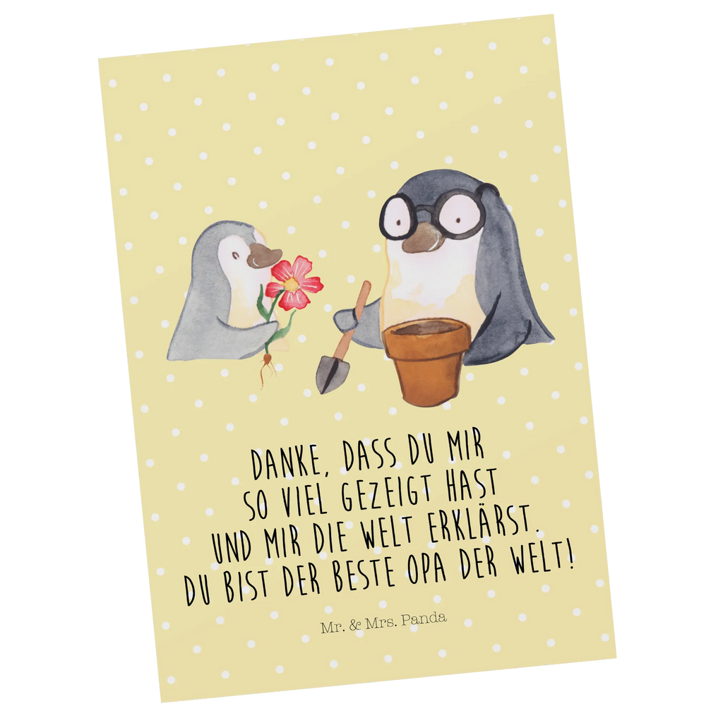 Postcard Penguin grandpa planting flowers Ansichtskarten, Einladung Geburtstag, Geburtstagskarte, Dankeskarte, Geschenkkarte, Ansichtskarte, Karte, Einladungskarte, Einladungskarten Geburtstag, Grußkarte, Postkarte, Einladung, Familie, Vatertag, Muttertag, Bruder, Schwester, Mama, Papa, Oma, Opa, Lieblingsopa, Opi, bester Opa, Großvater