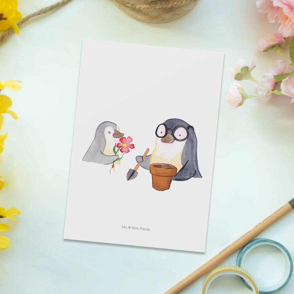 Postcard Penguin grandpa planting flowers Ansichtskarten, Einladung Geburtstag, Geburtstagskarte, Dankeskarte, Geschenkkarte, Ansichtskarte, Karte, Einladungskarte, Einladungskarten Geburtstag, Grußkarte, Postkarte, Einladung, Familie, Vatertag, Muttertag, Bruder, Schwester, Mama, Papa, Oma, Opa, Lieblingsopa, Opi, bester Opa, Großvater