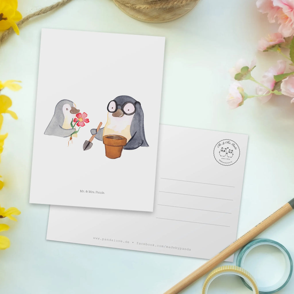 Postcard Penguin grandpa planting flowers Ansichtskarten, Einladung Geburtstag, Geburtstagskarte, Dankeskarte, Geschenkkarte, Ansichtskarte, Karte, Einladungskarte, Einladungskarten Geburtstag, Grußkarte, Postkarte, Einladung, Familie, Vatertag, Muttertag, Bruder, Schwester, Mama, Papa, Oma, Opa, Lieblingsopa, Opi, bester Opa, Großvater