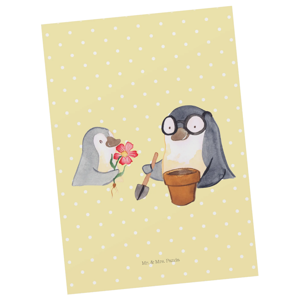 Postcard Penguin grandpa planting flowers Ansichtskarten, Einladung Geburtstag, Geburtstagskarte, Dankeskarte, Geschenkkarte, Ansichtskarte, Karte, Einladungskarte, Einladungskarten Geburtstag, Grußkarte, Postkarte, Einladung, Familie, Vatertag, Muttertag, Bruder, Schwester, Mama, Papa, Oma, Opa, Lieblingsopa, Opi, bester Opa, Großvater