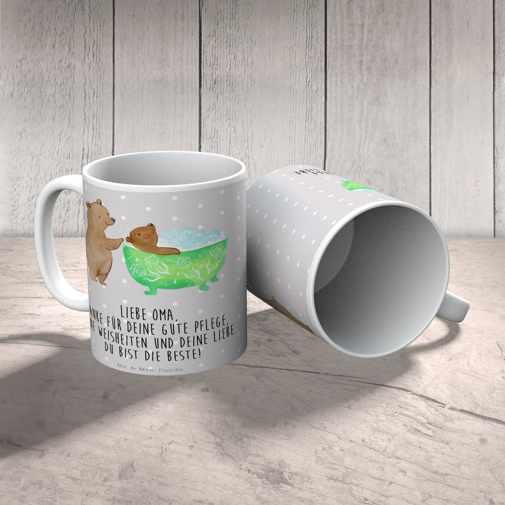 Mug granny Bathe Tasse, Bürotasse, Geschenktasse, Tasse mit Motiven, Teetasse, Tasse mit Zitaten, Keramiktasse, Porzellantasse, Kaffeetasse, Familie, Vatertag, Muttertag, Bruder, Schwester, Mama, Papa, Oma, Opa, Liebe, Baden, Enkel, Großmutter