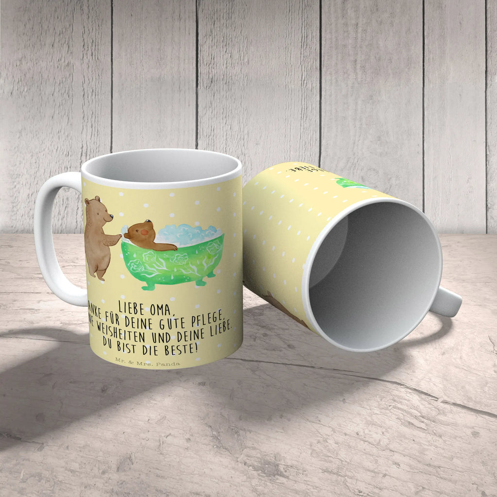 Mug granny Bathe Tasse, Bürotasse, Geschenktasse, Tasse mit Motiven, Teetasse, Tasse mit Zitaten, Keramiktasse, Porzellantasse, Kaffeetasse, Familie, Vatertag, Muttertag, Bruder, Schwester, Mama, Papa, Oma, Opa, Liebe, Baden, Enkel, Großmutter