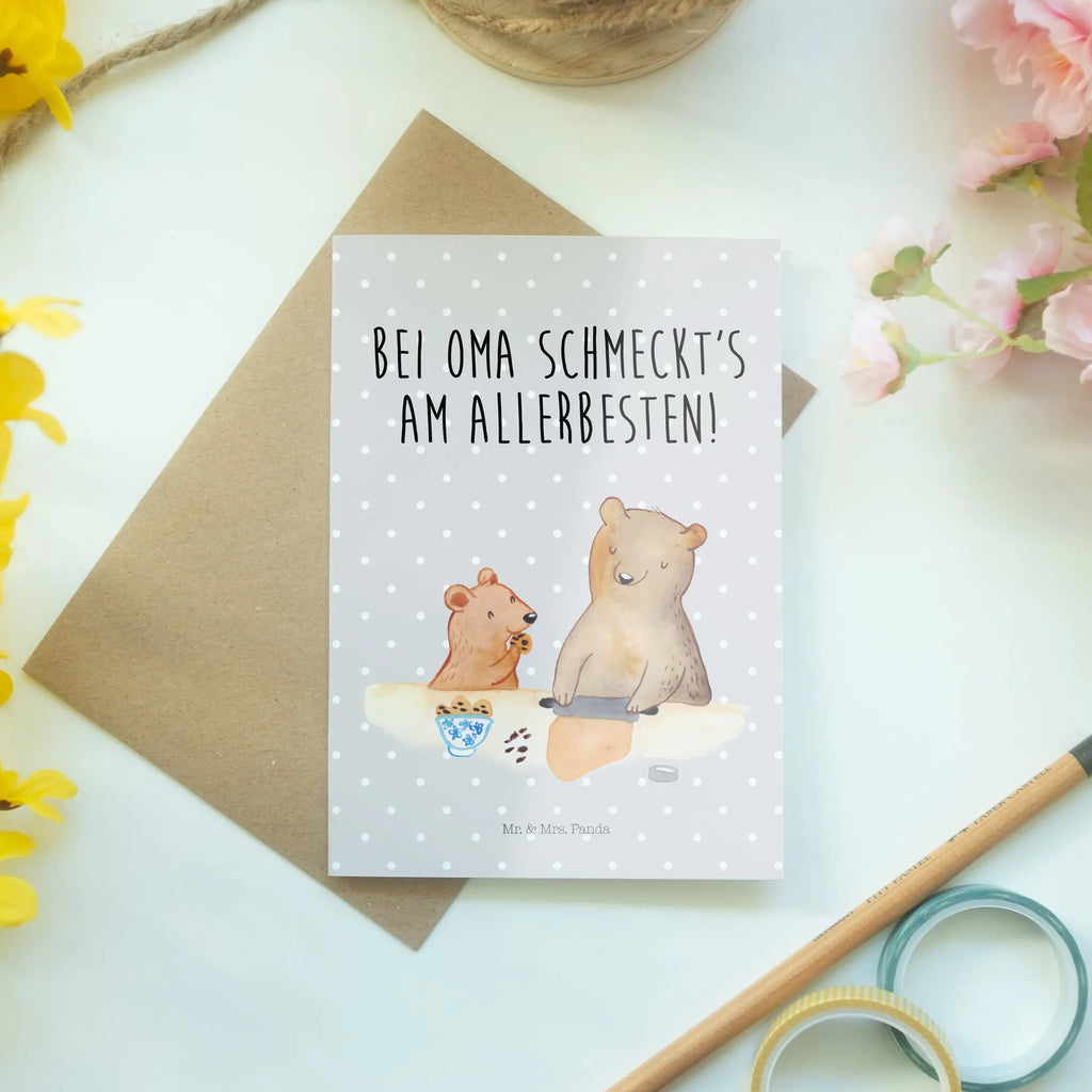 Greetings card granny Bake Hochzeitskarte, Glückwunschkarte, Einladungskarte, Karte, Grußkarte, Klappkarte, Geburtstagskarte, Ansichtskarten, Familie, Vatertag, Muttertag, Bruder, Schwester, Mama, Papa, Oma, Opa, Lieblingsomi, Lieblingsoma, Omi, backen, kochen, beste Köchin