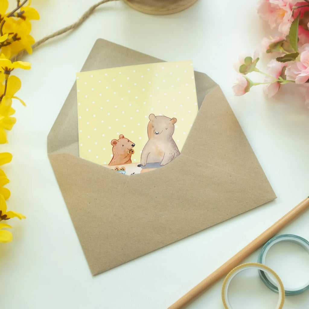 Greetings card granny Bake Hochzeitskarte, Glückwunschkarte, Einladungskarte, Karte, Grußkarte, Klappkarte, Geburtstagskarte, Ansichtskarten, Familie, Vatertag, Muttertag, Bruder, Schwester, Mama, Papa, Oma, Opa, Lieblingsomi, Lieblingsoma, Omi, backen, kochen, beste Köchin