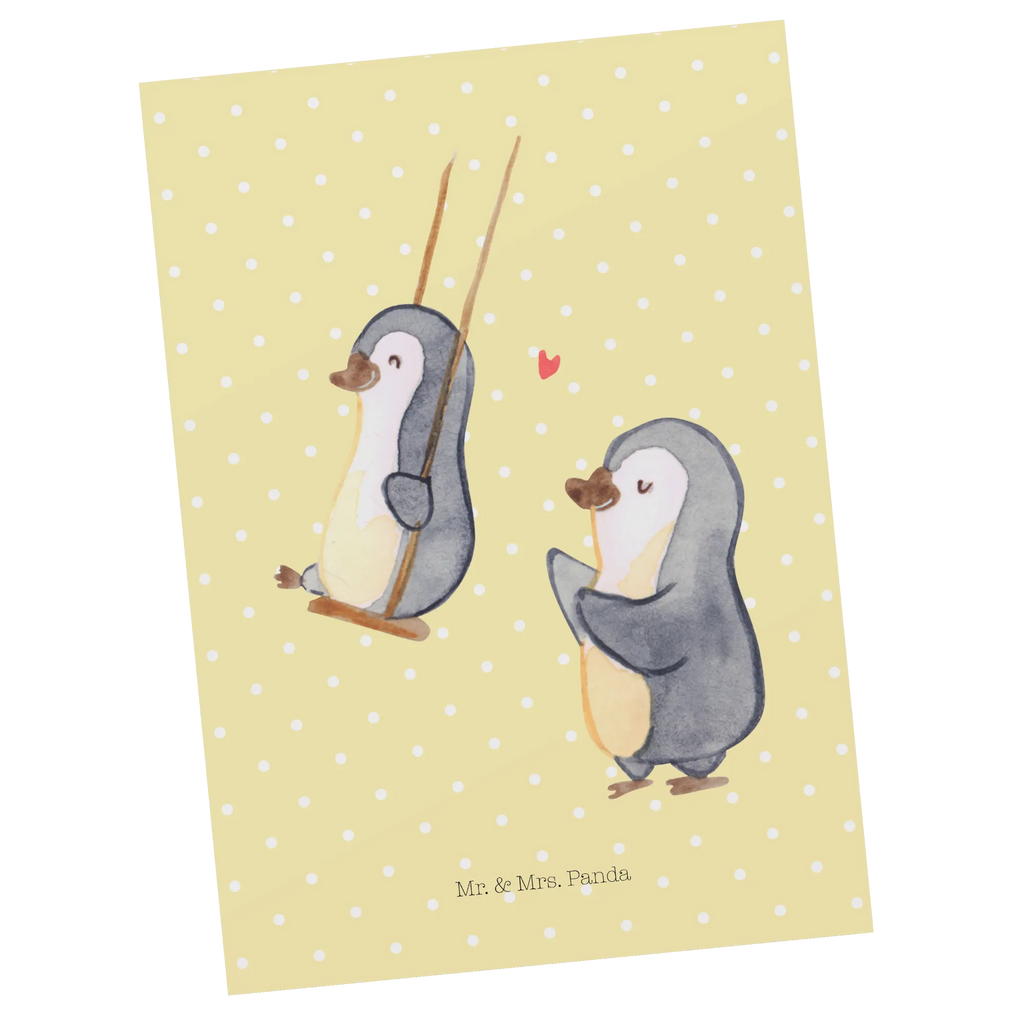 Postcard Penguin and grandma swing  Postkarte, Motivkarte, Postkarten, Fotokarte, Designkarte, Ansichtskarten, bildkarte, Kunstkarten, einzelkarte, Grußkarte, Ansichtskarte, kunstkarte, spruchkarte, Mama, Papa, Schwester, Muttertag, Opa, Oma, Familie, Bruder, Vatertag, Geschenk für Oma, Beste Oma, Omi, Großmutter, Lieblingsoma