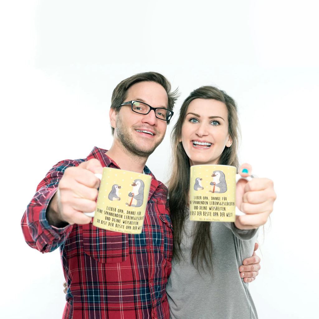 Tasse Pinguin Opa Enkel Kaffeetasse, Tasse, Geschenktasse, Keramiktasse, Tasse mit Zitaten, Tasse mit Motiven, Bürotasse, Porzellantasse, Teetasse, Familie, Vatertag, Muttertag, Bruder, Schwester, Mama, Papa, Oma, Opa, bester Opa, Geschenk für Opa, Lieblingsopa, Großvater, Opi