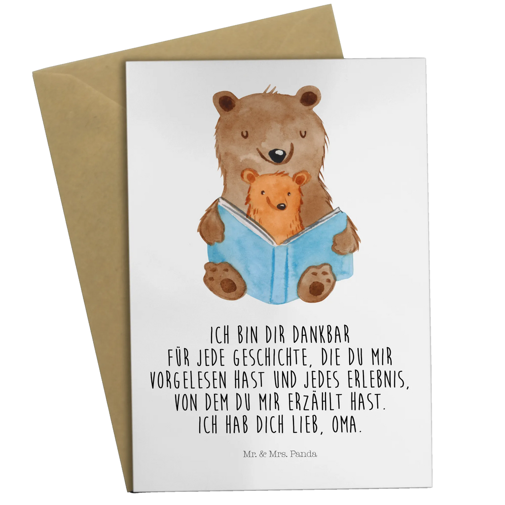 Kartka okolicznościowa niedźwiedzie książka valentinstagskarte, dankeskarten, osterkarte, abiturkarte, glückwunschkarten, genesungskarte, Beileidskarte, jubiläumskarte, hochzeitskarten, firmungskarte, spruchkarte, osterkarten, einladungskarten, kommunionskarte, Motivkarte, babykarte, neujahrskarte, vatertagskarte, Grußkarte, Glückwunschkarte, weihnachtskarten, Grußkarten, Klappkarte, Oma, Opa, Muttertag, Familie, Schwester, Bruder, Vatertag, Mama, Papa, Geschichtenerzähler, Beste Oma, Großmutter, Omi, Lieblingsoma