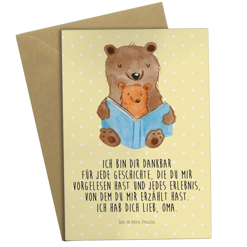 Kartka okolicznościowa niedźwiedzie książka valentinstagskarte, dankeskarten, osterkarte, abiturkarte, glückwunschkarten, genesungskarte, Beileidskarte, jubiläumskarte, hochzeitskarten, firmungskarte, spruchkarte, osterkarten, einladungskarten, kommunionskarte, Motivkarte, babykarte, neujahrskarte, vatertagskarte, Grußkarte, Glückwunschkarte, weihnachtskarten, Grußkarten, Klappkarte, Oma, Opa, Muttertag, Familie, Schwester, Bruder, Vatertag, Mama, Papa, Geschichtenerzähler, Beste Oma, Großmutter, Omi, Lieblingsoma