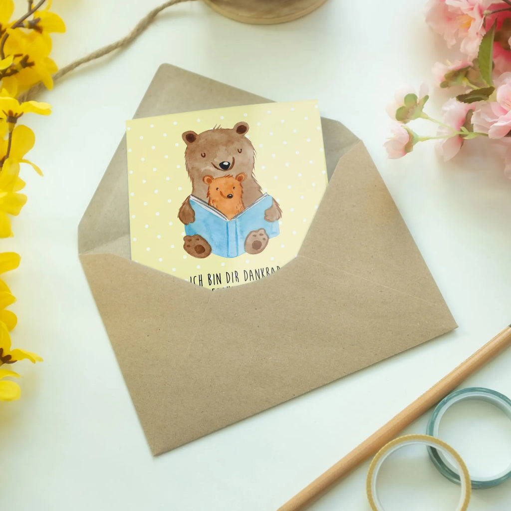 Kartka okolicznościowa niedźwiedzie książka valentinstagskarte, dankeskarten, osterkarte, abiturkarte, glückwunschkarten, genesungskarte, Beileidskarte, jubiläumskarte, hochzeitskarten, firmungskarte, spruchkarte, osterkarten, einladungskarten, kommunionskarte, Motivkarte, babykarte, neujahrskarte, vatertagskarte, Grußkarte, Glückwunschkarte, weihnachtskarten, Grußkarten, Klappkarte, Oma, Opa, Muttertag, Familie, Schwester, Bruder, Vatertag, Mama, Papa, Geschichtenerzähler, Beste Oma, Großmutter, Omi, Lieblingsoma
