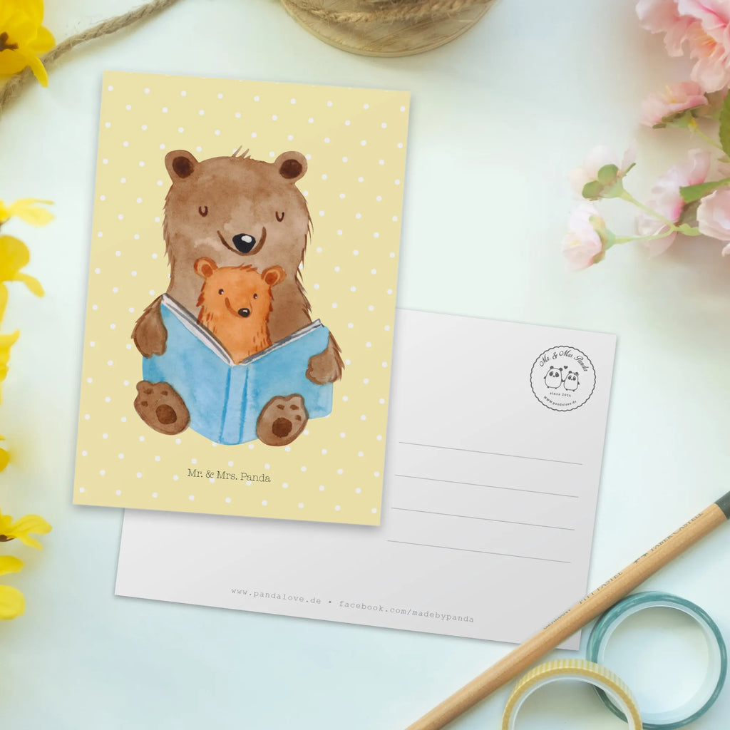 Postkarte Bären Buch Grußkarte, Dankeskarte, Einladungskarte, Postkarte, Geschenkkarte, Einladung, Geburtstagskarte, Ansichtskarten, Ansichtskarte, Karte, Einladung Geburtstag, Einladungskarten Geburtstag, Familie, Vatertag, Muttertag, Bruder, Schwester, Mama, Papa, Oma, Opa, Omi, Großmutter, beste Oma, Lieblingsoma, Geschichtenerzähler