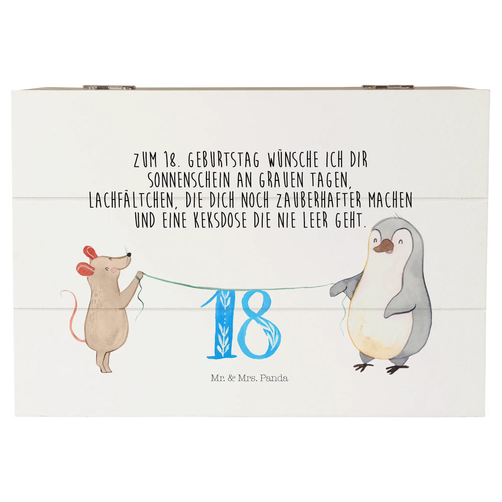 Holzkiste 18. Geburtstag Maus Pinguin Holz Aufbewahrungsbox, Holzboxen, Aufbewahrungsbox aus Holz, Holztruhe, kiste holz, Aufbewahrungsbox, Box aus Holz, Holzkiste, holztruhen, Aufbewahrungsbox Holz, Holzkiste mit Deckel, Holzbox mit Deckel, aufbewahrungskiste mit deckel, Schatulle, holzkästchen, holzschatulle, Holzbox, Aufbewahrungskiste, truhe holz, Holzkisten, box holz, aufbewahrungstruhe, holzschachtel, aufbewahrungskisten, aufbewahrungsboxen, Geburtstagsgeschenk, Geburtstag, Geschenk, Torte, Party, Kuchen, Feiern