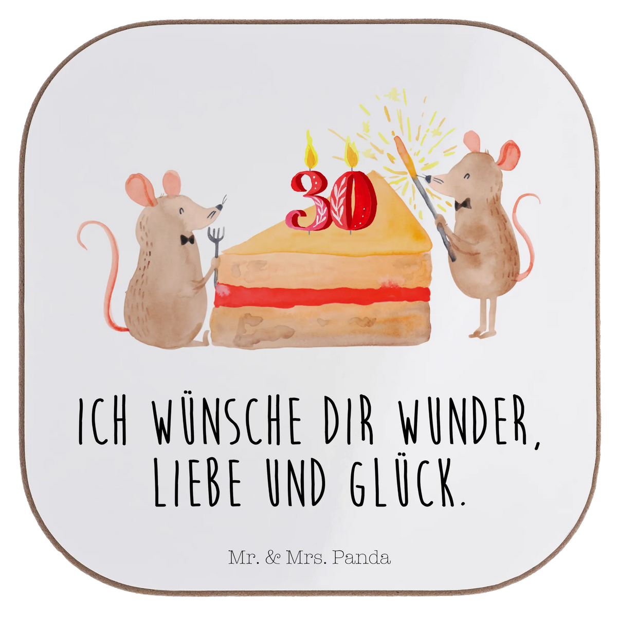 Square coaster 30th birthday mice cake gifts, presents, party, gift, breakfast, glass coasters, Coasters, Birthday, celebration, birthday party, friends, family, birthday wish, birthday present, birthday cards, 18th birthday, 30th birthday, 40th, 50th, 60th, 70th, 80th, 90th, 90th., gift ideas, gifts for girlfriend, boyfriend, mom, dad, brother, sister, congratulations, funny, sayings, 1 year, money gifts, guest gifts, gifts online, gift basket, special gifts, unusual gifts, extraordinary gifts, gift package, original gifts, gift items, special birthday gifts, birthday, happy birthday, birthdays, mouse