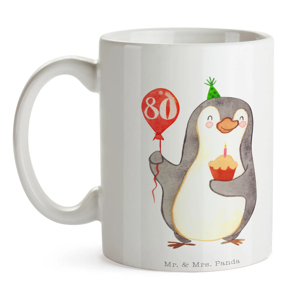 Mug 80th birthday Penguin Balloon mug with quotes, mug with designs, novelty mug, gift mug, office mug, ceramic mug, tea mug, coffee mug, porcelain mug, latte mug, custom mug, mug, personalized mug, Birthday, celebration, party, birthday party, friends, family, birthday wish, birthday present, birthday cards, 18th birthday, 30th birthday, 40th, 50th, 60th, 70th, 80th, 90th, 90th., gift ideas, gifts for girlfriend, boyfriend, mom, dad, brother, sister, congratulations, funny, sayings, 1 year, money gifts, guest gifts, gifts online, gift basket, special gifts, unusual gifts, extraordinary gifts, gift package, original gifts, gift items, special birthday gifts, birthdays, birthday, happy birthday, gift, penguin