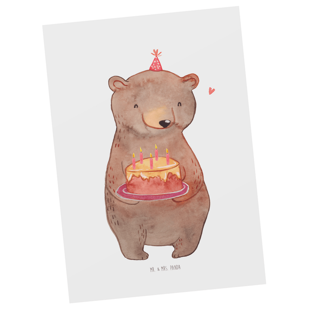 Postkarte Geburtstags Bär Torte Postkarte, Karte, Geschenkkarte, Grußkarte, Einladung, Ansichtskarte, Geburtstagskarte, Einladungskarte, Dankeskarte, Geburtstag, Geburtstagsgeschenk, Geschenk, für, Mitbringsel, zum, Feier, Party