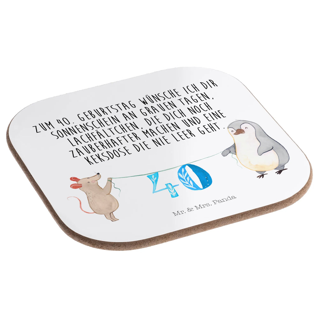 Square coaster 40th birthday mouse penguin gift, glass coasters, Coasters, gifts, presents, breakfast, party, Birthday, celebration, birthday party, friends, family, birthday wish, birthday present, birthday cards, 18th birthday, 30th birthday, 40th, 50th, 60th, 70th, 80th, 90th, 90th., gift ideas, gifts for girlfriend, boyfriend, mom, dad, brother, sister, congratulations, funny, sayings, 1 year, money gifts, guest gifts, gifts online, gift basket, special gifts, unusual gifts, extraordinary gifts, gift package, original gifts, gift items, special birthday gifts, present, birthday, cake