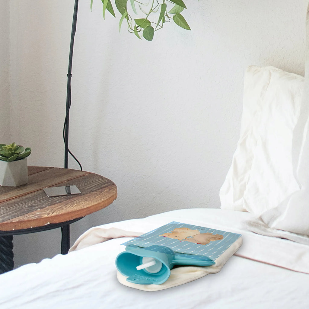 Wärmflasche Bären Schwestern Körnerkissen, Wärmflaschenbezug, Kleine Wärmflasche, Wärmflasche mit Bezug, Wärmekissen, Bettflasche, Kinderwärmflasche, Wärmflasche, Familie, Vatertag, Muttertag, Bruder, Schwester, Mama, Papa, Oma, Opa