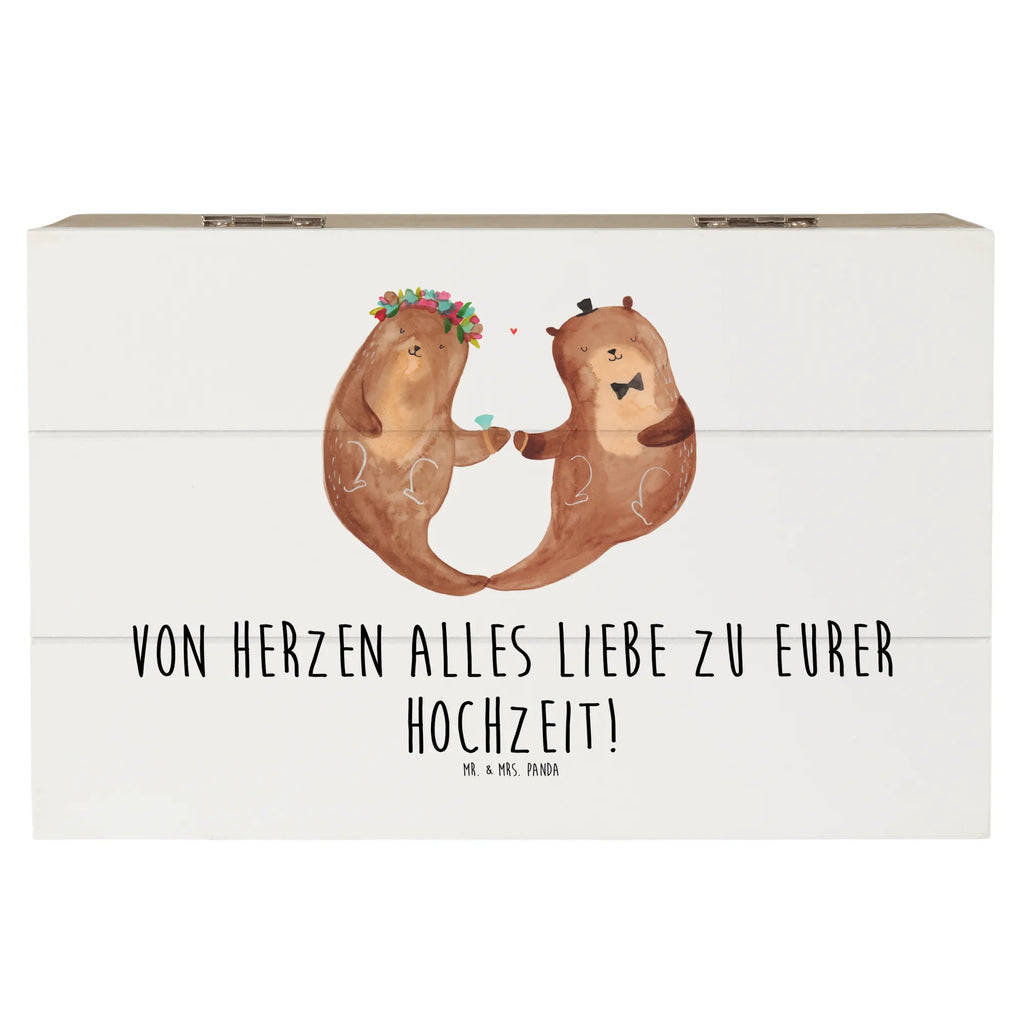 Holzkiste Hochzeitspaar Otter Aufbewahrungsbox, XXL, Truhe, Geschenkdose, Holzkiste, Dekokiste, Schatulle, Kiste, Geschenkbox, Erinnerungsbox, Erinnerungskiste, Schatzkiste, Hochzeit, Hochzeitsgeschenk, Ehe, Hochzeitsfeier, Trauung, Trauungsgeschenk, Hochzeitskarte, Verlobungsfeier, Verlobungsgeschenk, Hochzeitsgeschenkideen, Hochzeitsgeschenke für Brautpaar, Geschenk zur Hochzeit, Hochzeitstag