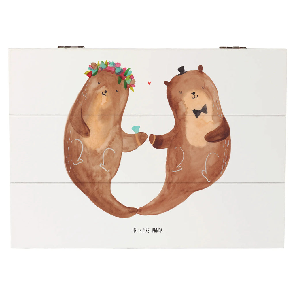 Holzkiste Hochzeitspaar Otter Aufbewahrungsbox, XXL, Truhe, Geschenkdose, Holzkiste, Dekokiste, Schatulle, Kiste, Geschenkbox, Erinnerungsbox, Erinnerungskiste, Schatzkiste, Hochzeit, Hochzeitsgeschenk, Ehe, Hochzeitsfeier, Trauung, Trauungsgeschenk, Hochzeitskarte, Verlobungsfeier, Verlobungsgeschenk, Hochzeitsgeschenkideen, Hochzeitsgeschenke für Brautpaar, Geschenk zur Hochzeit, Hochzeitstag